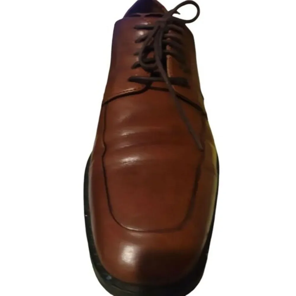 Cole Haan Martino Brown Leather‎ Apron Toe Oxford Lace Up Shoe Men's 8:5
